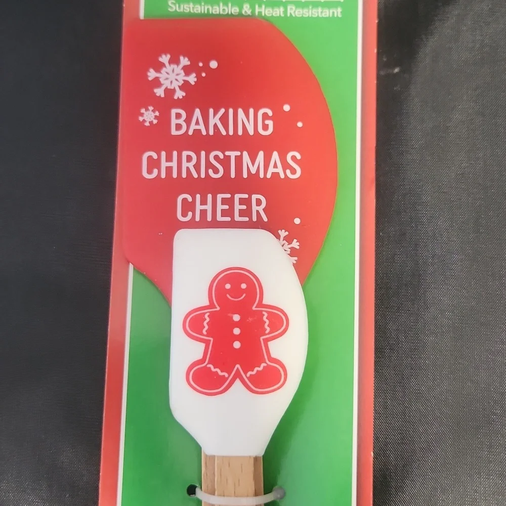 Bundle: Christmas Cookie Baking Set, Spatulas, Cookie Cutters, Piping Set, Tin